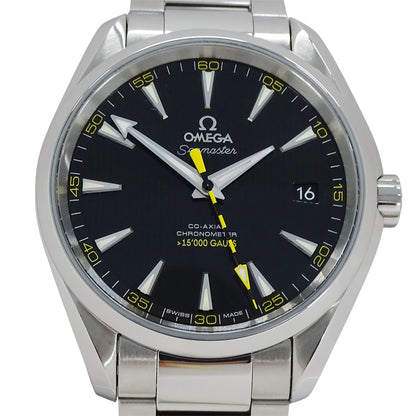 OMEGA オメガ シーマスター アクアテラ 15000ガウス 231.10.42.21.01.002 メンズ 腕時計 デイト コーアクシャル クロノメーター 自動巻き AT ステンレス SS 磨き済み 【中古】