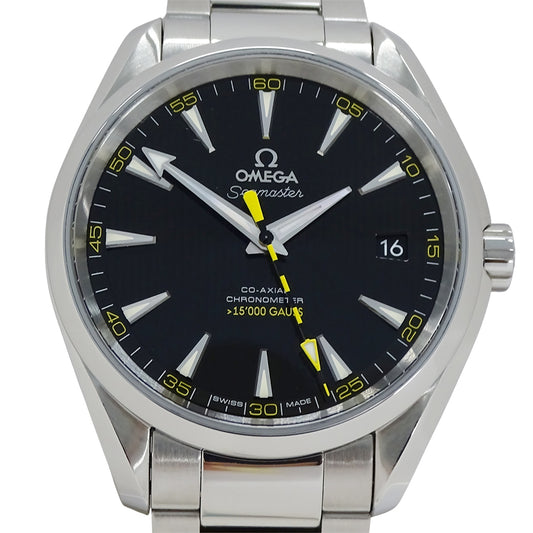 OMEGA オメガ シーマスター アクアテラ 15000ガウス 231.10.42.21.01.002 メンズ 腕時計 デイト コーアクシャル クロノメーター 自動巻き AT ステンレス SS 磨き済み 【中古】