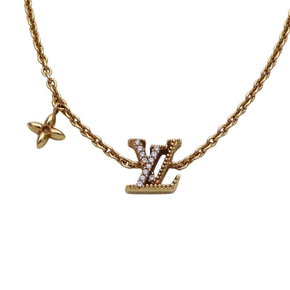 LOUIS VUITTON ルイ・ヴィトン ブレスレット LVアイコニック ブレスレット メタル ゴールド レディース M00587 【中古】