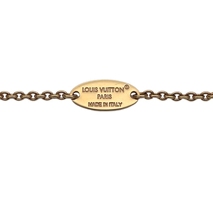 LOUIS VUITTON ルイ・ヴィトン ブレスレット LVアイコニック ブレスレット メタル ゴールド レディース M00587 【中古】