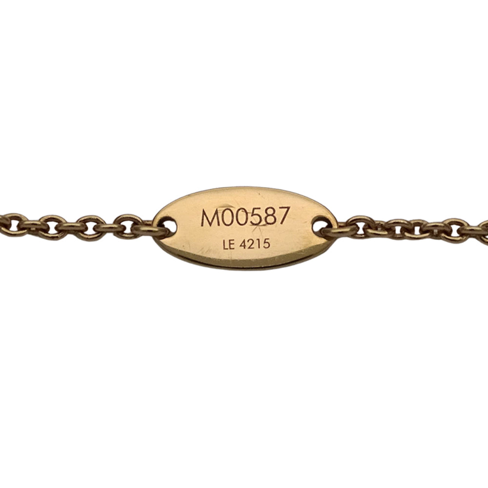 LOUIS VUITTON ルイ・ヴィトン ブレスレット LVアイコニック ブレスレット メタル ゴールド レディース M00587 【中古】