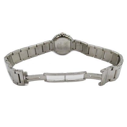 TIFFANY&Co. ティファニー アトラス 69291651 レディース 腕時計 クオーツ QZ ステンレス SS ダイヤモンド ネイビー 磨き済み 【中古】