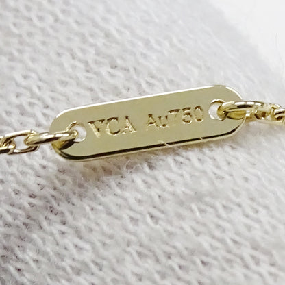 Van Cleef & Arpels ヴァンクリーフ＆アーペル フリヴォル ミニ ブレスレット 750YG イエローゴールド ダイヤモンド レディース 磨き済み 【中古】