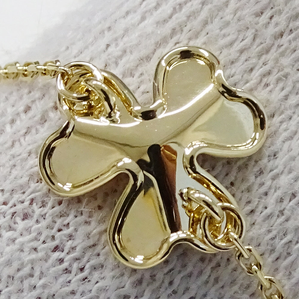 Van Cleef & Arpels ヴァンクリーフ＆アーペル フリヴォル ミニ ブレスレット 750YG イエローゴールド ダイヤモンド レディース 磨き済み 【中古】