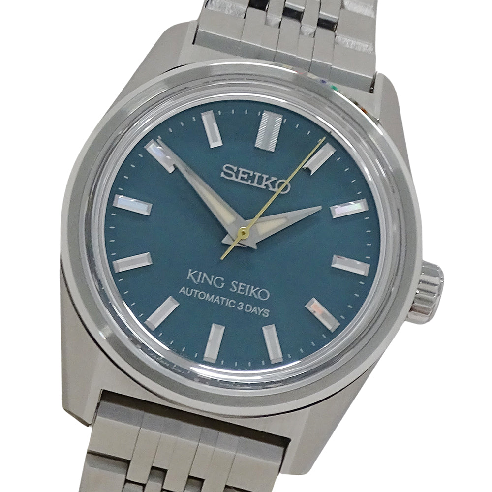 SEIKO セイコー キングセイコー KS 6R51-00B0 SDKS029 メンズ 腕時計 自動巻き AT ステンレス SS アイビーグリーン 【中古】