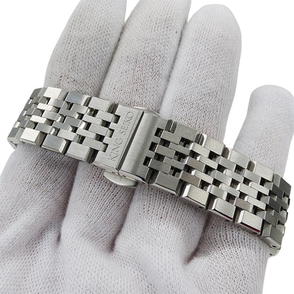 SEIKO セイコー キングセイコー KS 6R51-00B0 SDKS029 メンズ 腕時計 自動巻き AT ステンレス SS アイビーグリーン 【中古】
