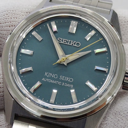 SEIKO セイコー キングセイコー KS 6R51-00B0 SDKS029 メンズ 腕時計 自動巻き AT ステンレス SS アイビーグリーン 【中古】