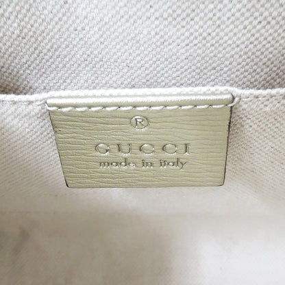 GUCCI グッチ 2wayバッグ バンブー ブルームス ミニショッパー ゴールド 368823 レザー レディース 【中古】