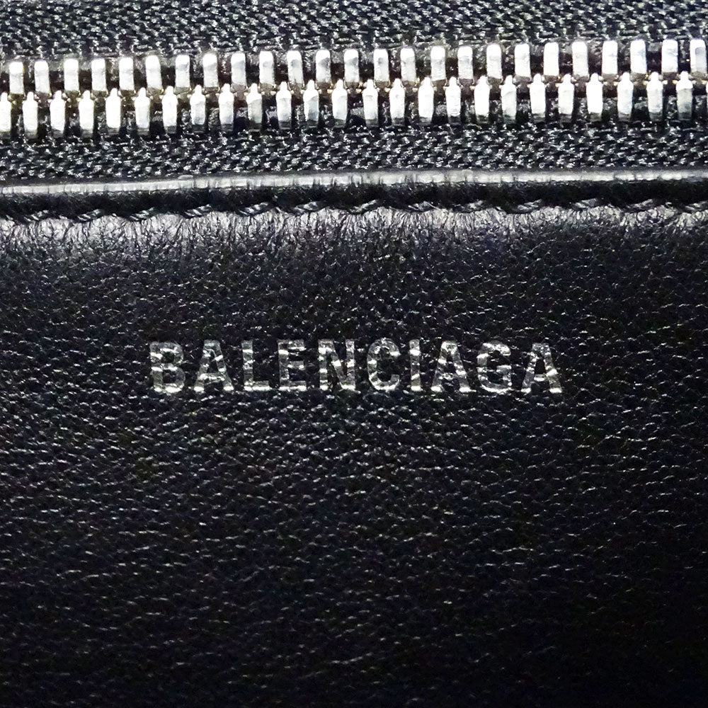 BALENCIAGA バレンシアガ 2wayバッグ エブリデイ ブラック 581762 フェイクファー レディース 【中古】