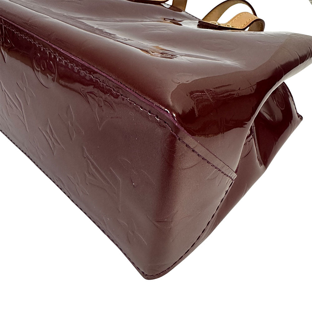 LOUIS VUITTON ルイ・ヴィトン リードPM ハンドバッグ モノグラム ヴェルニ パープル M91993 モノグラムヴェルニ レディース 【中古】