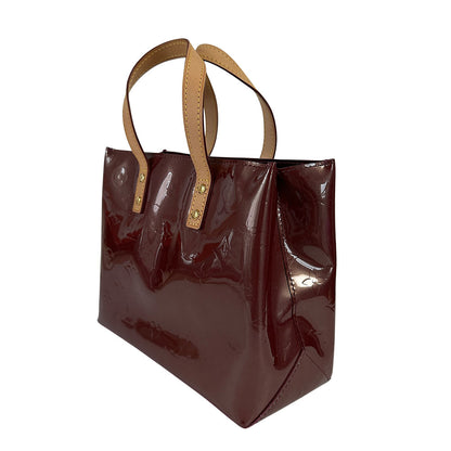 LOUIS VUITTON ルイ・ヴィトン リードPM ハンドバッグ モノグラム ヴェルニ パープル M91993 モノグラムヴェルニ レディース 【中古】