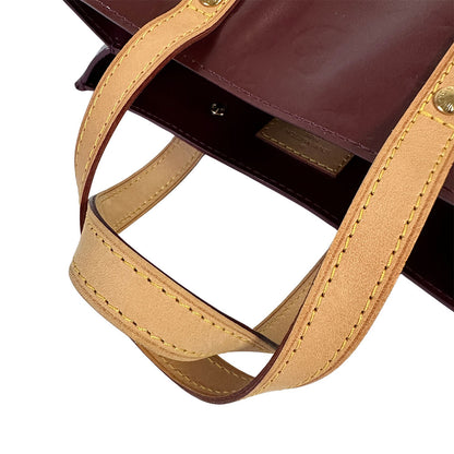 LOUIS VUITTON ルイ・ヴィトン リードPM ハンドバッグ モノグラム ヴェルニ パープル M91993 モノグラムヴェルニ レディース 【中古】