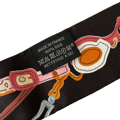 HERMES エルメス ツイリー Brides de Gala スカーフ マルチカラー シルク レディース 【中古】