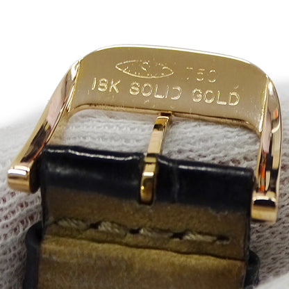 JAEGER-LECOULTRE ジャガー・ルクルト マスターウルトラスリム 145.2.79.S メンズ 腕時計 手巻き 750PG レザー 裏スケ 磨き済み 【中古】