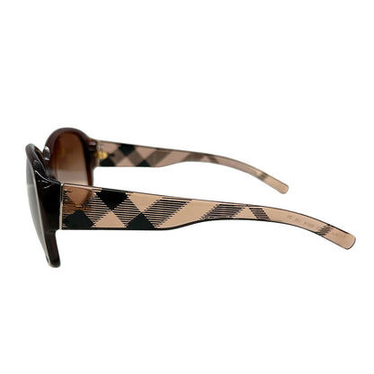 BURBERRY バーバリー サングラス ブラウン B4128-A 3011/13 プラスチック レディース 【中古】