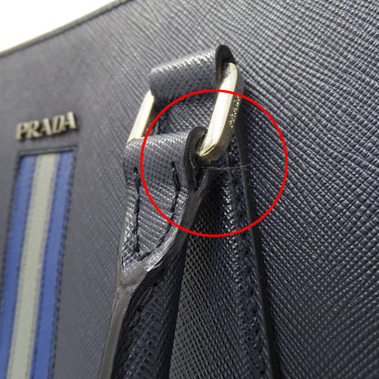 PRADA プラダ トートバッグ ネイビー 2VG083 メンズ 【中古】