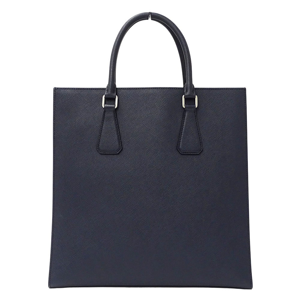 PRADA プラダ トートバッグ ネイビー 2VG083 メンズ 【中古】