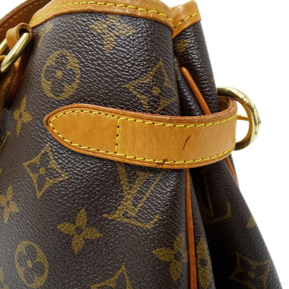 LOUIS VUITTON ルイ・ヴィトン バティニョール オリゾンタル トートバッグ モノグラム モノグラム M51154 モノグラムキャンバス レディース 【中古】