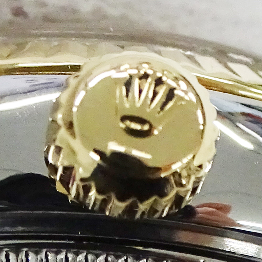 ROLEX ロレックス デイトジャスト 69173 X番 レディース 腕時計 自動巻き AT ステンレス SS ゴールド YG 磨き済み 【中古】