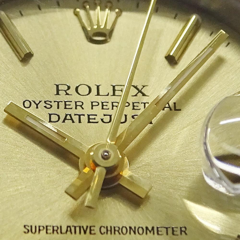 ROLEX ロレックス デイトジャスト 69173 X番 レディース 腕時計 自動巻き AT ステンレス SS ゴールド YG 磨き済み 【中古】