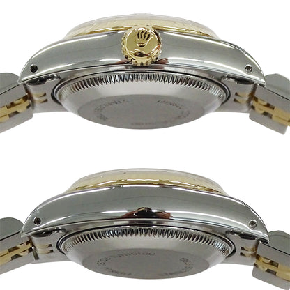 ROLEX ロレックス デイトジャスト 69173 X番 レディース 腕時計 自動巻き AT ステンレス SS ゴールド YG 磨き済み 【中古】