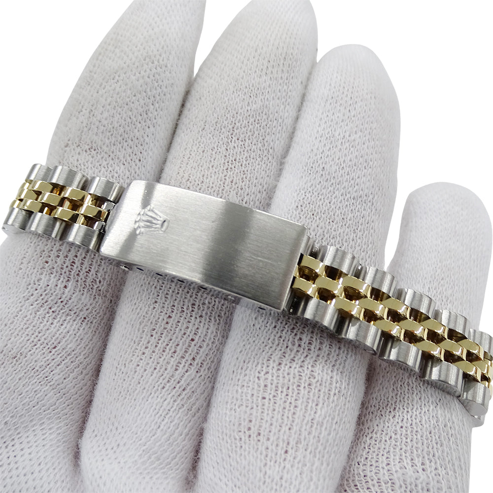 ROLEX ロレックス デイトジャスト 69173 X番 レディース 腕時計 自動巻き AT ステンレス SS ゴールド YG 磨き済み 【中古】