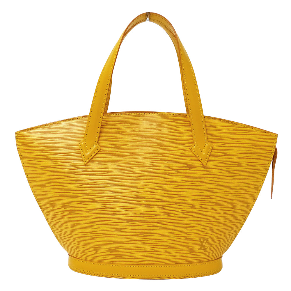 LOUIS VUITTON ルイ・ヴィトン サンジャック PM トートバッグ エピ タッシリイエロー M52279 エピレザー レディース 【中古】