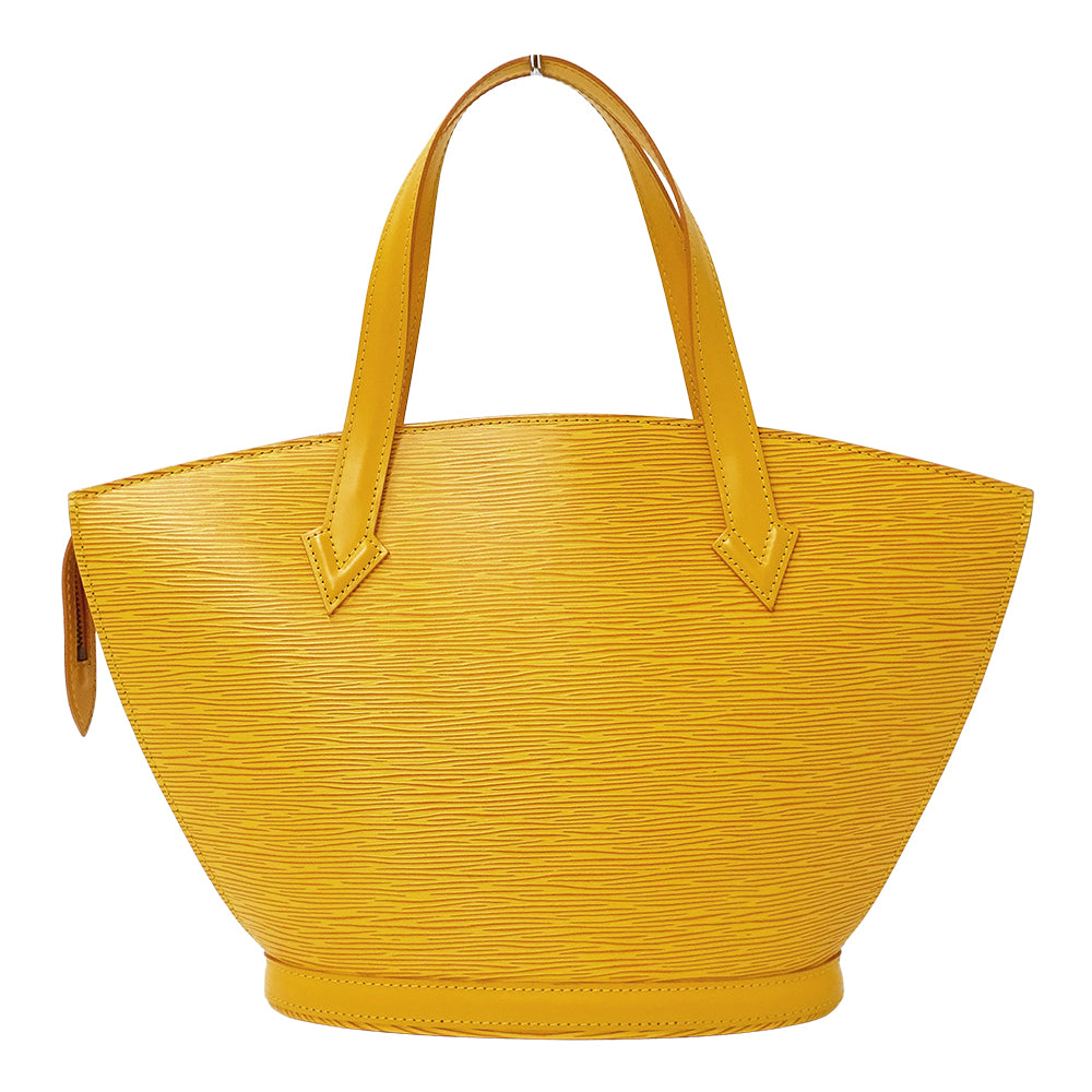 LOUIS VUITTON ルイ・ヴィトン サンジャック PM トートバッグ エピ タッシリイエロー M52279 エピレザー レディース 【中古】