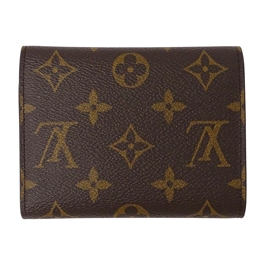 LOUIS VUITTON ルイ・ヴィトン ポルトフォイユ ヴィクトリーヌ 三つ折り財布 モノグラム M62472 モノグラムキャンバス レディース 【中古】