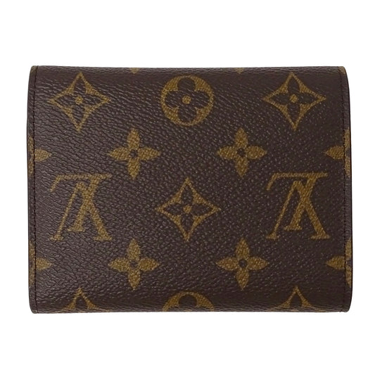 LOUIS VUITTON ルイ・ヴィトン ポルトフォイユ ヴィクトリーヌ 三つ折り財布 モノグラム M62472 モノグラムキャンバス レディース 【中古】