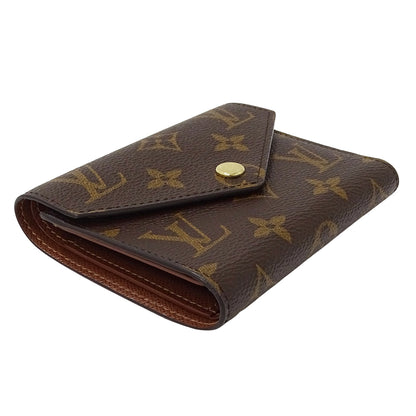 LOUIS VUITTON ルイ・ヴィトン ポルトフォイユ ヴィクトリーヌ 三つ折り財布 モノグラム M62472 モノグラムキャンバス レディース 【中古】