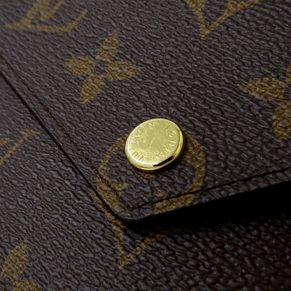 LOUIS VUITTON ルイ・ヴィトン ポルトフォイユ ヴィクトリーヌ 三つ折り財布 モノグラム M62472 モノグラムキャンバス レディース 【中古】