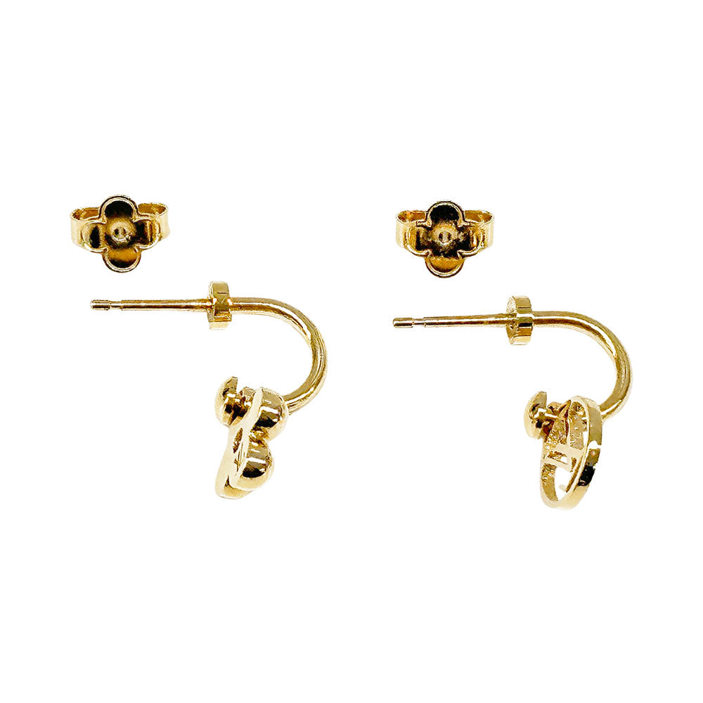 LOUIS VUITTON ルイ・ヴィトン ピアス・ブルーミング ピアス GP ゴールド レディース M64859 【中古】
