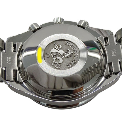 OMEGA オメガ スピードマスター 3513.46 メンズ 腕時計 デイト クロノグラフ 自動巻き AT ステンレス SS ブルーグレー 磨き済み 【中古】