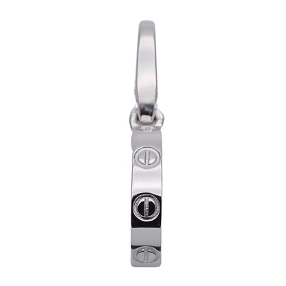 Cartier カルティエ ラブ LOVE ペンダントトップ チャーム 750WG ホワイトゴールド レディース メンズ 磨き済み【中古】