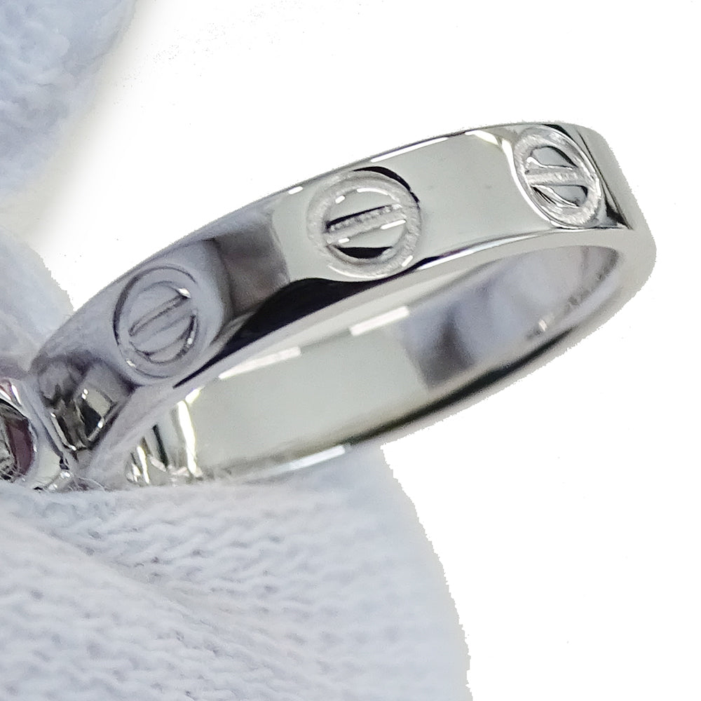 Cartier カルティエ ラブ LOVE ペンダントトップ チャーム 750WG ホワイトゴールド レディース メンズ 磨き済み【中古】