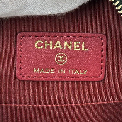 CHANEL シャネル ショルダーバッグ シャネル19 ブラック ゴールド金具 ラムスキン レディース 【中古】