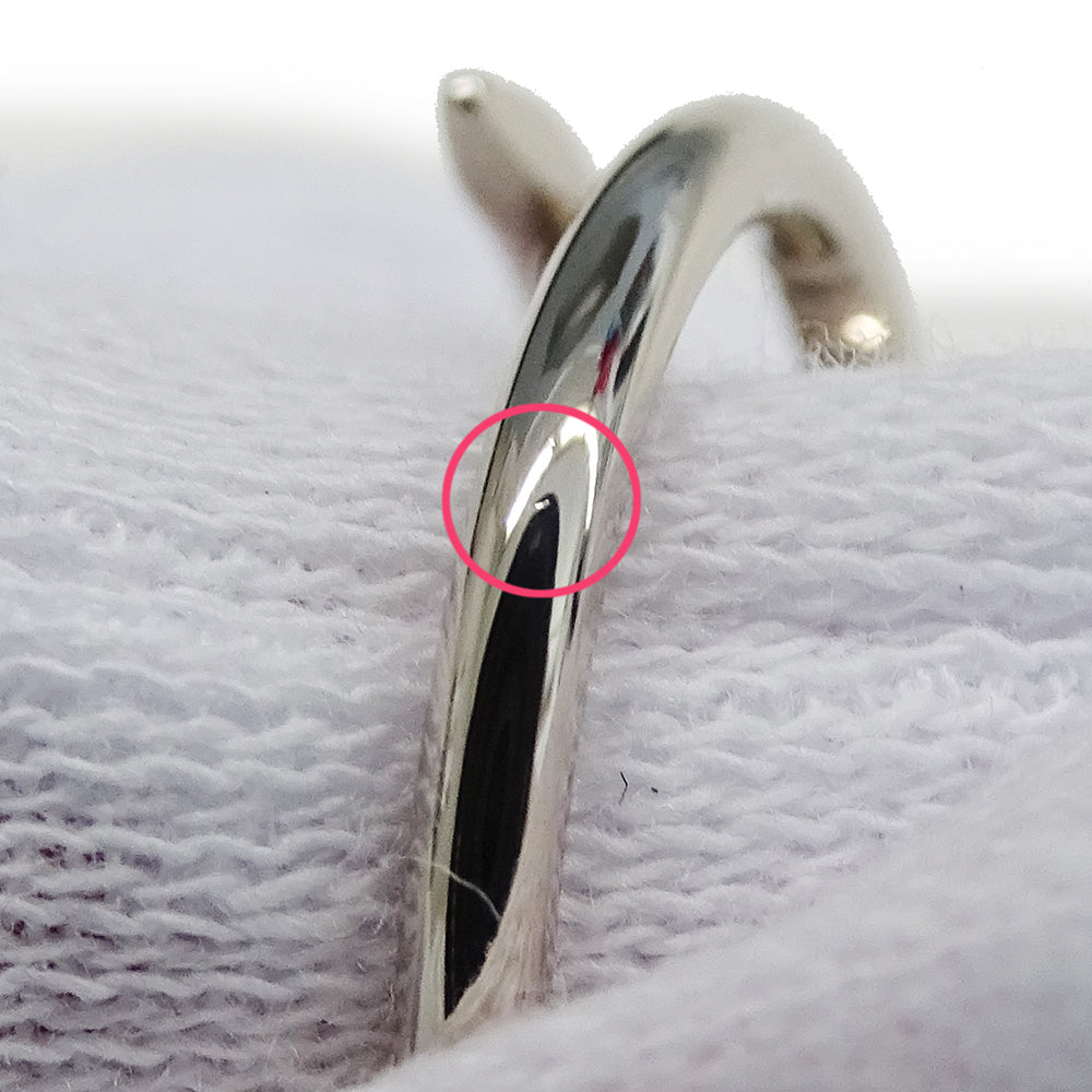 Cartier カルティエ ジュストアンクル スモール リング 指輪 750WG ホワイトゴールド #48 約8号 レディース メンズ 磨き済み【中古】