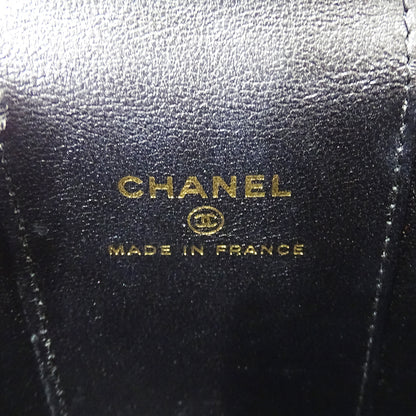 CHANEL シャネル ショルダーバッグ マトラッセ ブラック ゴールド金具 ラムスキン レディース 【中古】