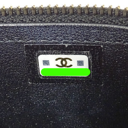 CHANEL シャネル ショルダーバッグ マトラッセ ブラック ゴールド金具 ラムスキン レディース 【中古】