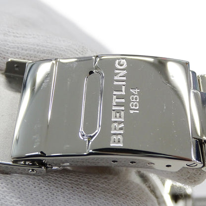 BREITLING ブライトリング アベンジャーII A13381 メンズ 腕時計 クロノグラフ デイト 自動巻き AT ステンレス SS ブラック 磨き済み 【中古】