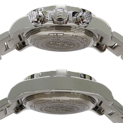 BREITLING ブライトリング アベンジャーII A13381 メンズ 腕時計 クロノグラフ デイト 自動巻き AT ステンレス SS ブラック 磨き済み 【中古】