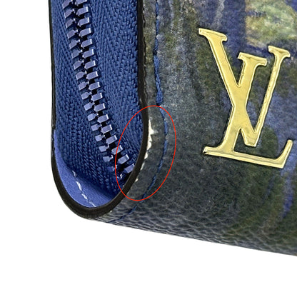 LOUIS VUITTON ルイ・ヴィトン ジッピー ウォレット 長財布 セルティ ブルー M64631 レディース 【中古】