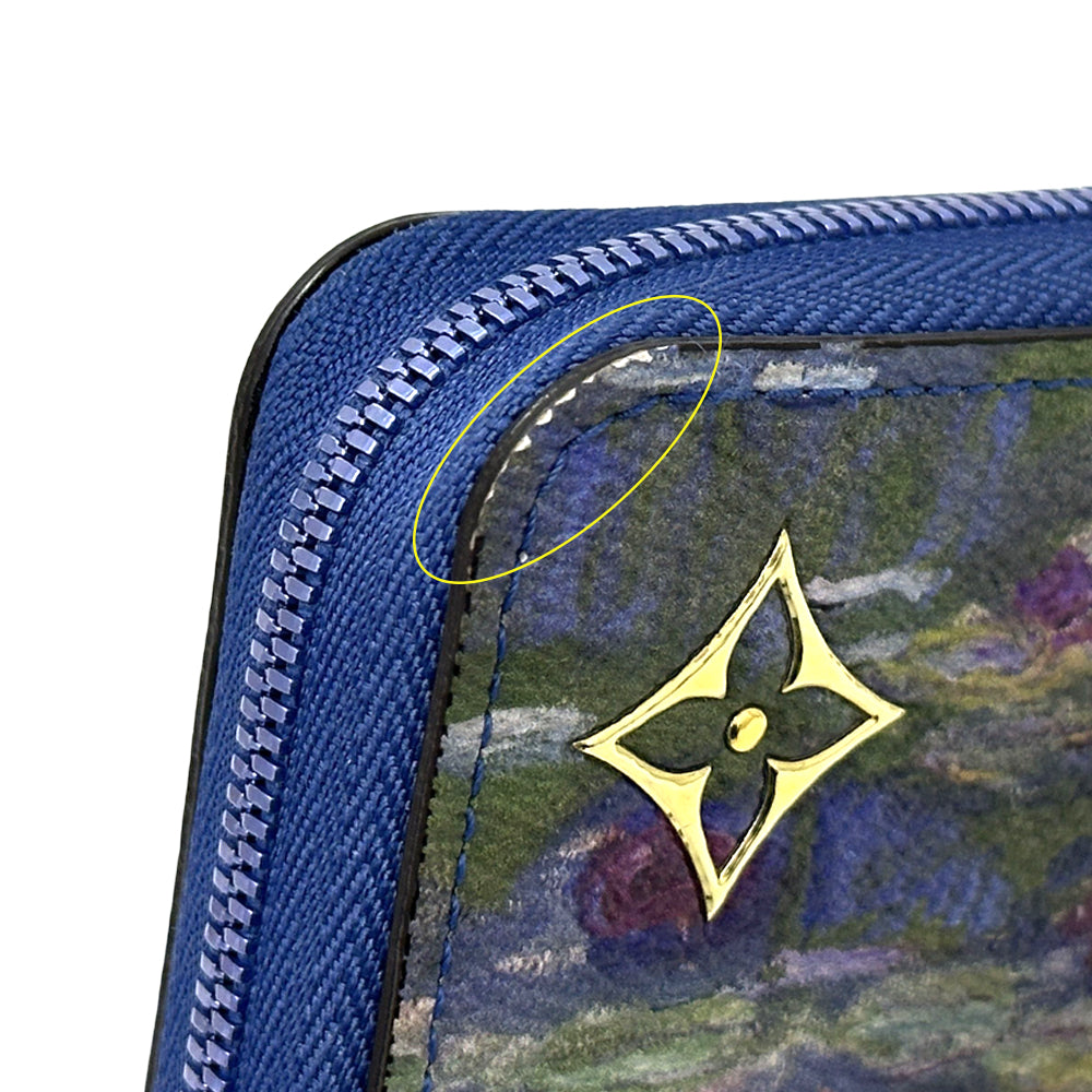 LOUIS VUITTON ルイ・ヴィトン ジッピー ウォレット 長財布 セルティ ブルー M64631 レディース 【中古】
