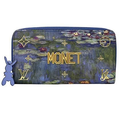 LOUIS VUITTON ルイ・ヴィトン ジッピー ウォレット 長財布 セルティ ブルー M64631 レディース 【中古】