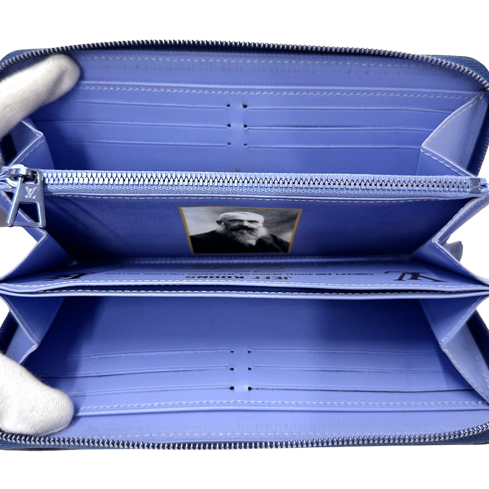 LOUIS VUITTON ルイ・ヴィトン ジッピー ウォレット 長財布 セルティ ブルー M64631 レディース 【中古】