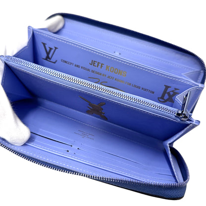 LOUIS VUITTON ルイ・ヴィトン ジッピー ウォレット 長財布 セルティ ブルー M64631 レディース 【中古】