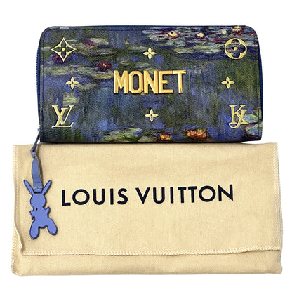 LOUIS VUITTON ルイ・ヴィトン ジッピー ウォレット 長財布 セルティ ブルー M64631 レディース 【中古】