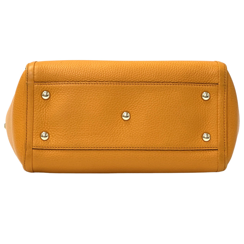 GUCCI グッチ 2wayバッグ トートバッグ ソーホー オレンジ 369176 レザー レディース 【中古】