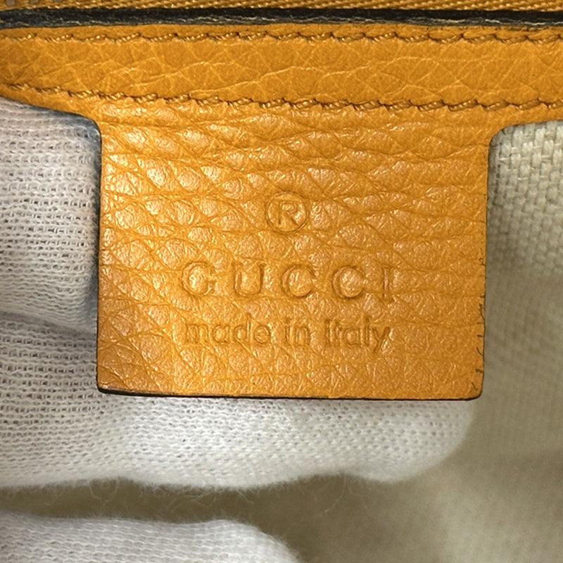 GUCCI グッチ 2wayバッグ トートバッグ ソーホー オレンジ 369176 レザー レディース 【中古】